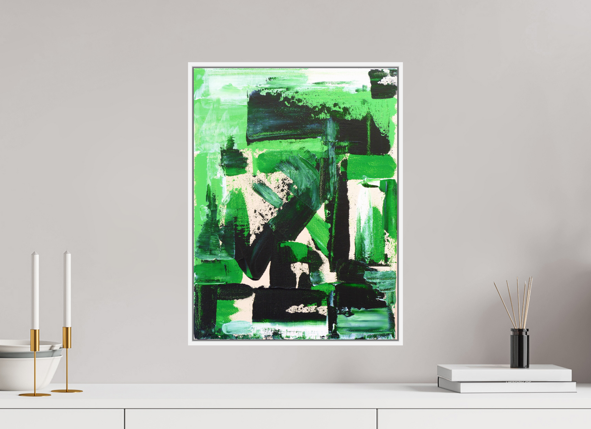 15 x 20″, Yucataneca, Framed Yucataneca