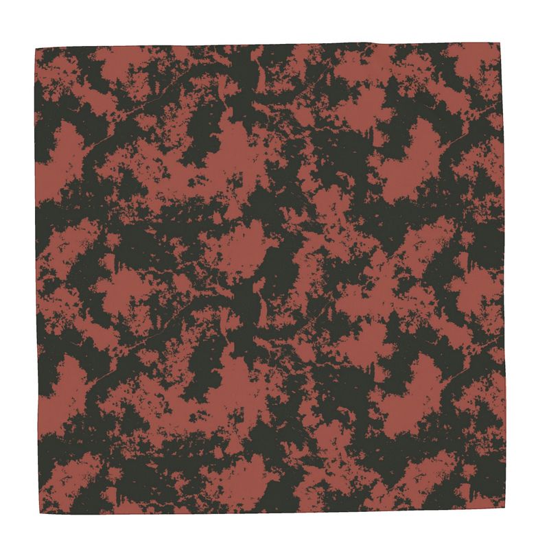 Noir Silk Chiffon Scarf