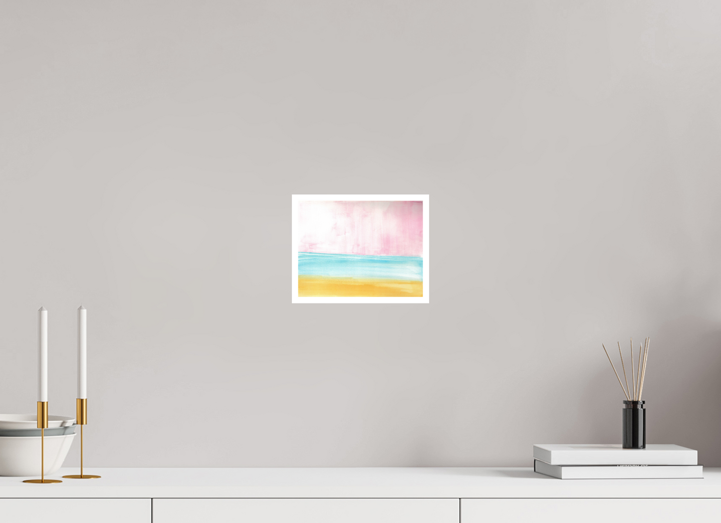 7.8 x 6″, Beach Walk Beach Walk