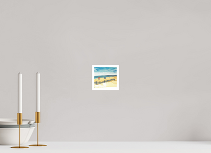 4.3 x 4″, At the Beach At the Beach
