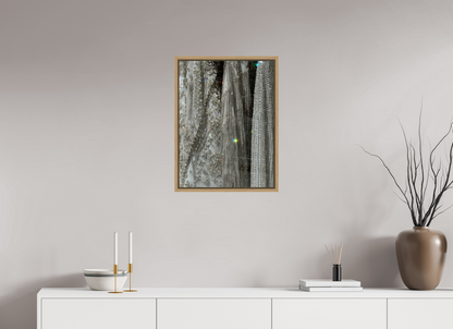 18 x 24″, Dresses Natural Oak Frame Dresses