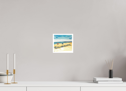 6.5 x 6″, At the Beach At the Beach
